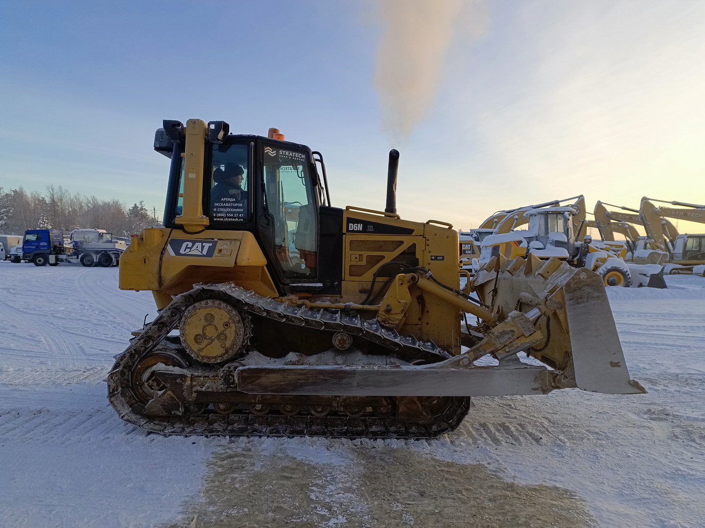 Как техника Caterpillar меняет правила игры на стройплощадках в Новом Уренгое