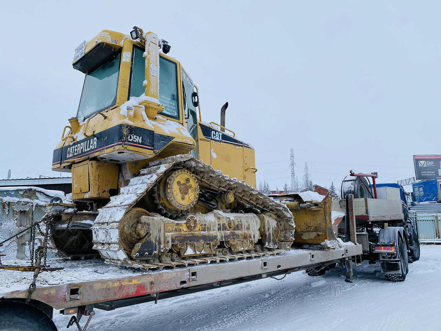 Аренда бульдозера с доставкой в Новом Уренгое